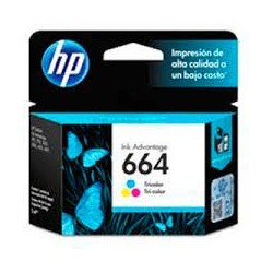 HP 664 Tri-color Ink Cartridge