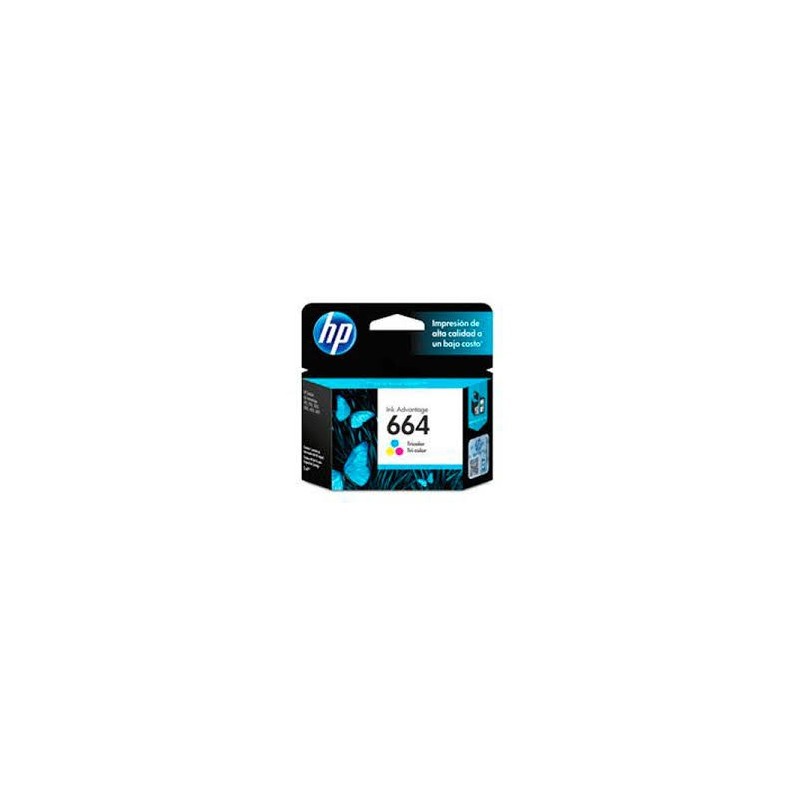 HP 664 Tri-color Ink Cartridge